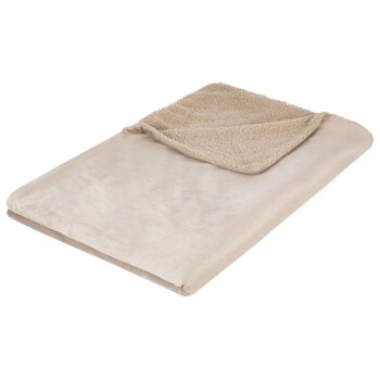 LIVARNO home Teddyfleece Kuscheldecke, 150 x 200 cm - B-Ware