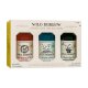 Wild Burrow Irish Gin Selection 3 x 200ml-Flaschen, 40% Vol
