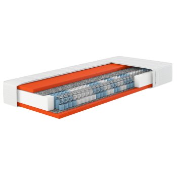 Hn8 Schlafsysteme 7-Zonen Taschenfederkern-Matratze...