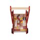 PLAYTIVE Holz Schiebewagen, mit 30 Holzbausteinen - B-Ware