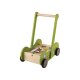 PLAYTIVE Holz Schiebewagen, mit 30 Holzbausteinen - B-Ware