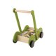 PLAYTIVE Holz Schiebewagen, mit 30 Holzbausteinen - B-Ware