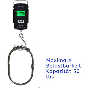 2 Lb. Depot 12er Set Duschvorhangringe, aus Edelstahl, schwarz - B-Ware sehr gut