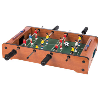 Playtive Holz Tischspiele, Mini Tischfußball / Mini...