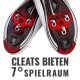 PRO Bike Tool Bike Cleats Fahrradklampen, kompatibel mit Look KEO Pedalen (7° Float) für Clipless Herren & Damen Fahrradschuhe - B-Ware neuwertig
