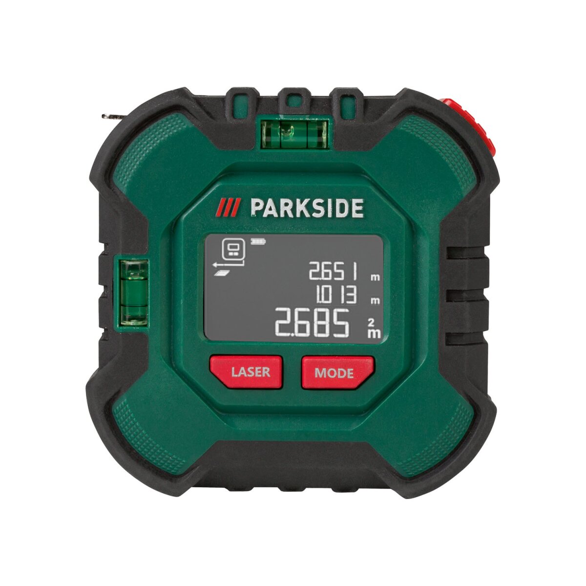 PARKSIDE® 4 V Akku-Massband »PLMB 4 B1«, 3 m, mit Laserentfernungsmesser -  B-Ware sehr gut, 25,99 €