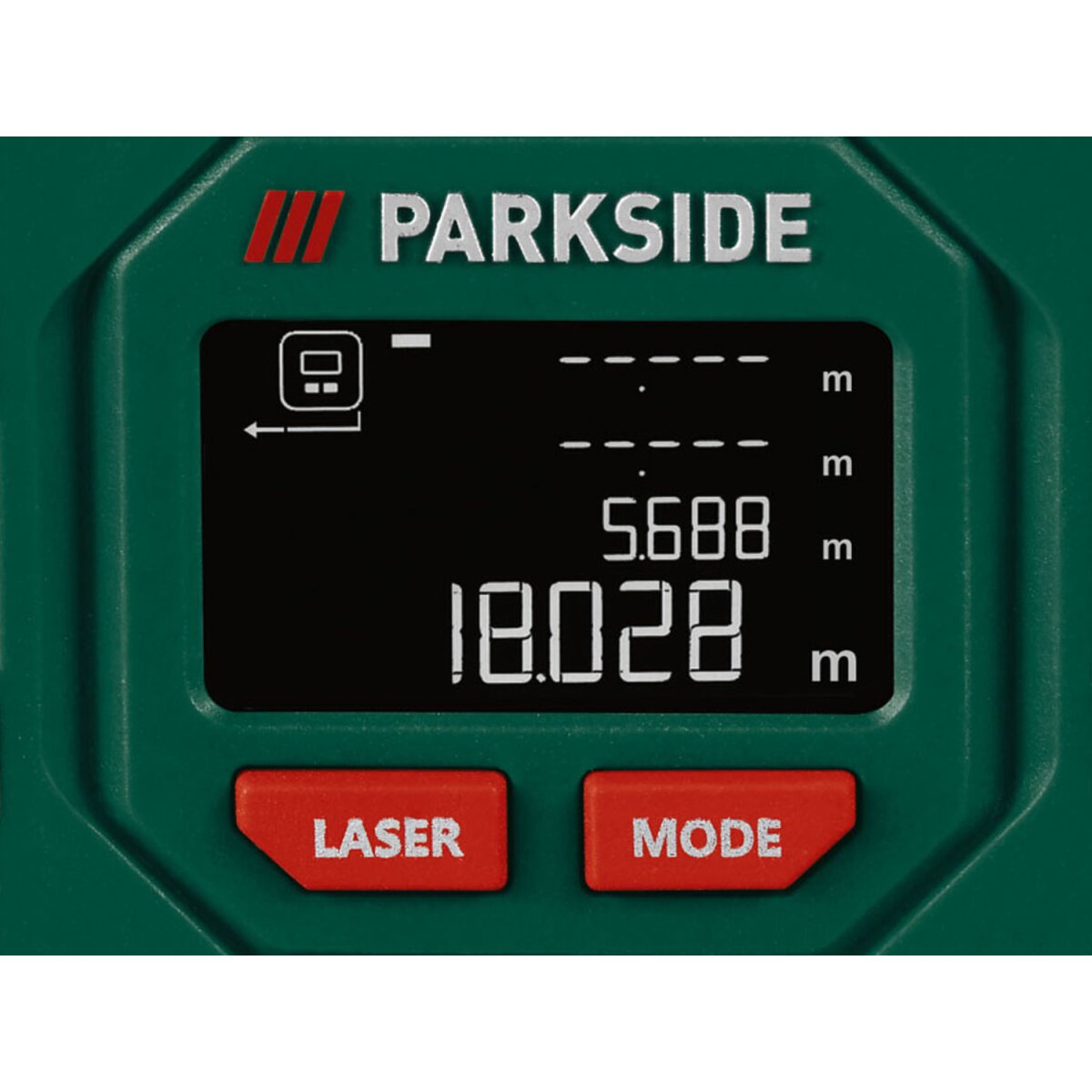 PARKSIDE® 4 V Akku-Massband »PLMB 4 B1«, 3 m, mit Laserentfernungsmesser -  B-Ware sehr gut, 25,99 €