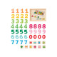 Playtive Holzmagnete Buchstaben / Zahlen / Formen, aus Echtholz - B-Ware