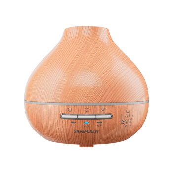 SILVERCREST® Ultraschall Aroma Diffuser Holz SADH A1 - B-Ware neuwertig