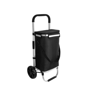 Ribelli Einkaufstrolley, klappbar, Tragetasche mit...