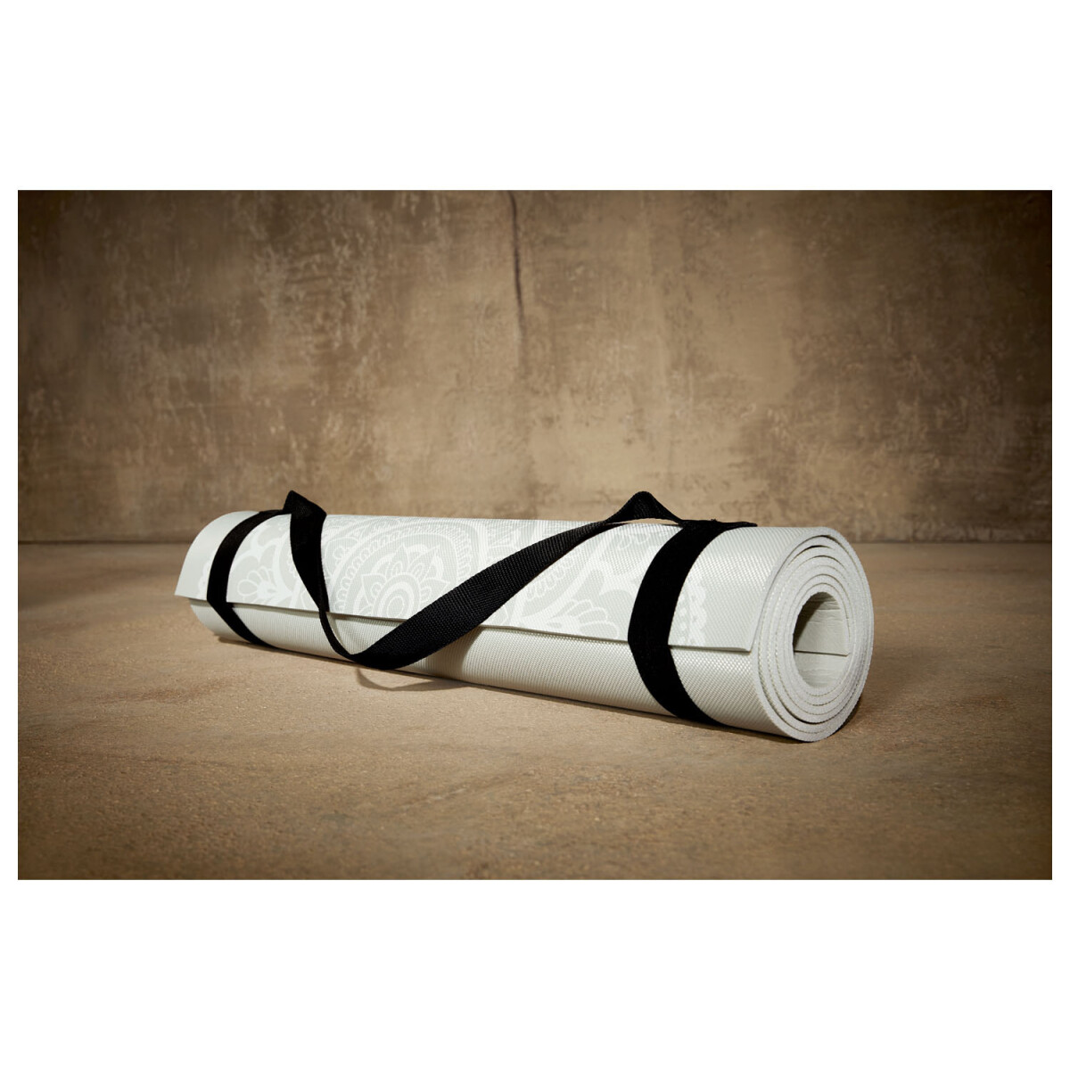 CRIVIT Yogamatte 180 x 60 cm, mit Tragegurt (grau) - B-Ware neuwertig, 6,99  €