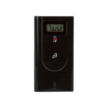 AURIOL® Design-Funkwetterstation, mit Außensensor (Schwarz) - B-Ware neuwertig