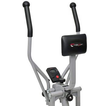 CHRISTOPEIT SPORT Nordic Walker Crosstrainer mit Bauchkissen, silber - B-Ware neuwertig