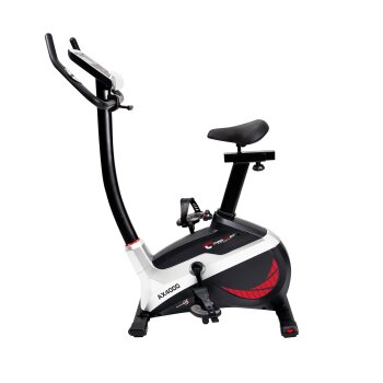 CHRISTOPEIT SPORT Heimtrainer Ergometer AX 4000, Farbe: Schwarz/Silber/Rot - B-Ware neuwertig