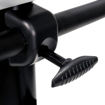 CHRISTOPEIT SPORT Heimtrainer Ergometer AX 4000, Farbe: Schwarz/Silber/Rot - B-Ware neuwertig