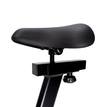 CHRISTOPEIT SPORT Heimtrainer Ergometer AX 4000, Farbe: Schwarz/Silber/Rot - B-Ware neuwertig