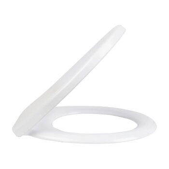 LIVARNO home WC-Sitz, mit Absenkautomatik, weiß (Oval) - B-Ware neuwertig