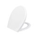 LIVARNO home WC-Sitz, mit Absenkautomatik, weiß (Oval) - B-Ware neuwertig