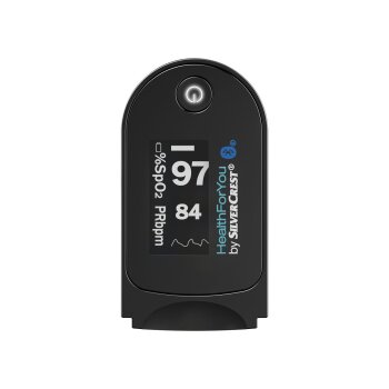 SILVERCREST® PERSONAL CARE Pulsoximeter »SPO 55«, mit HealthForYou- App - B-Ware neuwertig