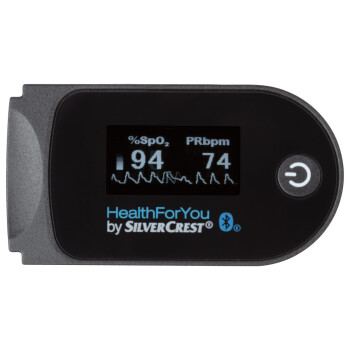 SILVERCREST® PERSONAL CARE Pulsoximeter »SPO 55«, mit HealthForYou- App - B-Ware neuwertig