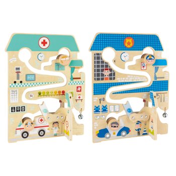 Playtive Labyrinthspiel, beidseitig bespielbar - B-Ware