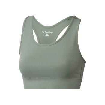 crivit Damen Sport-Bustier, Medium-Level, mit Ringerrücken - B-Ware