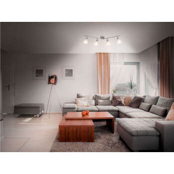 LIVARNO home LED-Deckenleuchte, 4,9 W, 4 LEDs - B-Ware
