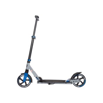 CRIVIT Aluminium-Scooter Big Wheel (schwarz/blau) -...