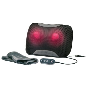 SILVERCREST® PERSONAL CARE Shiatsu Nackenmassagekissen und Rückenmassagekissen SSNR 12 B2 (Rückenmassagekissen) - B-Ware gut