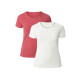 esmara Damen T-Shirts, 2 Stück, mit hohem Baumwollanteil - B-Ware