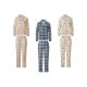 esmara® Damen Pyjama aus weicher, wärmender Flanell-Qualität - B-Ware