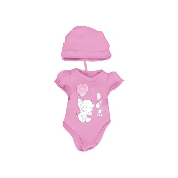 Playtive Babypuppe »Toni«, mit Trink- und Nässefunktion (rosa) - B-Ware neuwertig