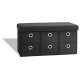 LIVARNO home Sitztruhe faltbar, mit 6 Fächern (anthrazit) - B-Ware neuwertig