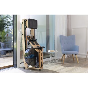 Christopeit Sport Holz Wasserrudergerät WP 5000 - B-Ware neuwertig