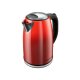 SILVERCREST® KITCHEN TOOLS Wasserkocher SWC 3100 B1, Edelstahl, 1,7 L (rot) - B-Ware neuwertig