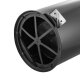 Ribelli Mülleimer, aus Edelstahl, 30 L, schwarz - B-Ware neuwertig