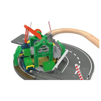 Playtive Holz Verladeschienen-Set / Polizeiwachen-Set (Verlade Schienen Set) - B-Ware neuwertig