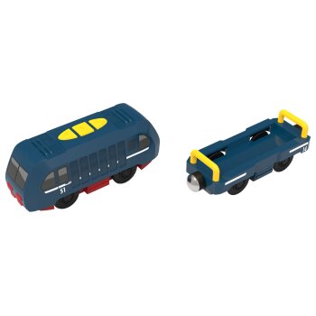 Playtive Holz Verladeschienen-Set / Polizeiwachen-Set (Verlade Schienen Set) - B-Ware neuwertig