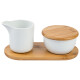 ERNESTO® Teekanne/ Tassen-Set / Milch- und Zucker-Set - B-Ware