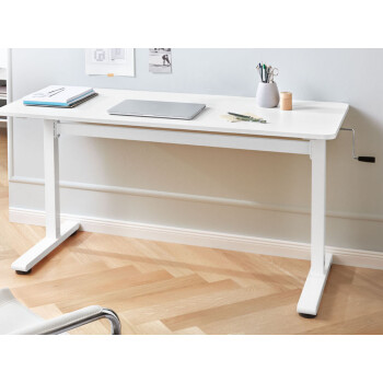 LIVARNO home Schreibtisch höhenverstellbar, mit großer Tischplatte - B-Ware neuwertig
