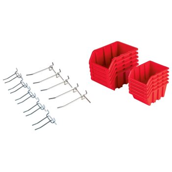 PARKSIDE® Schwerlastregal mit Werkzeugwand, 136 x 100 x 40 cm - B-Ware neuwertig