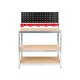 PARKSIDE® Schwerlastregal mit Werkzeugwand, 136 x 100 x 40 cm - B-Ware neuwertig