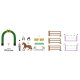 Playtive Animal Adventures Figuren-Set M (Reiterhof - Turnier) - B-Ware neuwertig