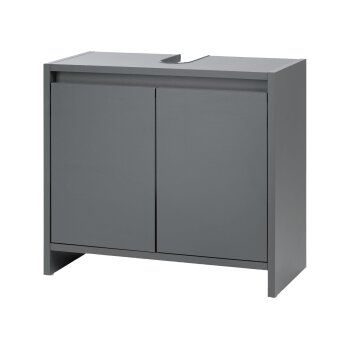 LIVARNO home Waschbeckenunterschrank Oslo, anthrazit -...