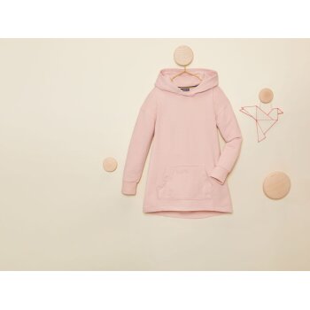pepperts Mädchen Sweatkleid mit Kapuze und Kängurutasche - B-Ware