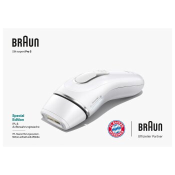 BRAUN Silk Expert Pro 5 FC Bayern Limited Edition -...