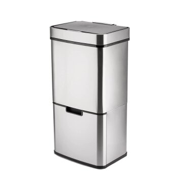 Ribelli Sensor Mülleimer, 4 Fächer, 72 L,...