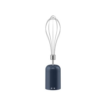 SILVERCREST® KITCHEN TOOLS Stabmixer-Set »SSSH 600 A1«, 3in1 mit Elementen in Holzoptik (blau) - B-Ware neuwertig