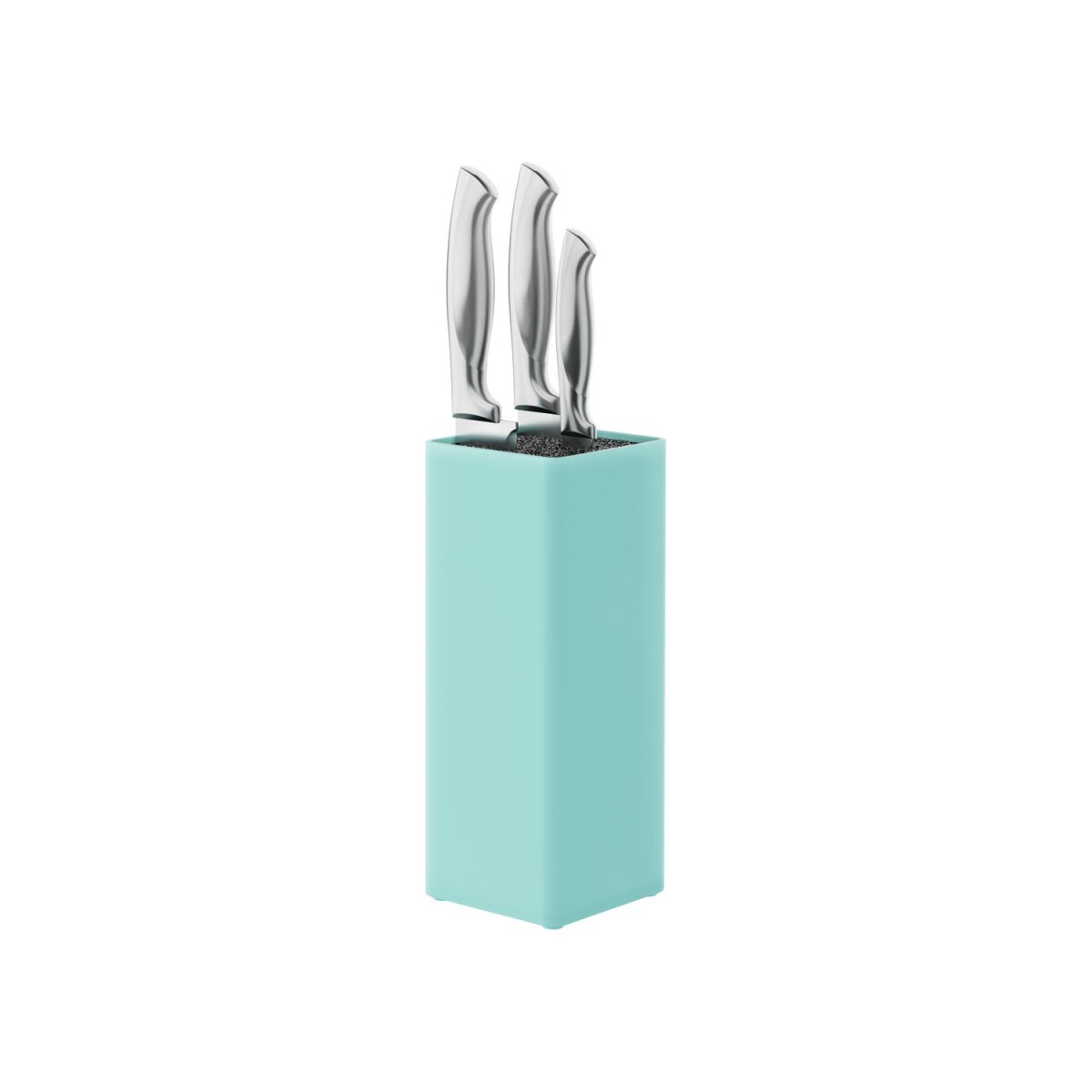 ERNESTO® Messerblock, für 5-6 Messer (blau) - B-Ware neuwertig, 4,19 €