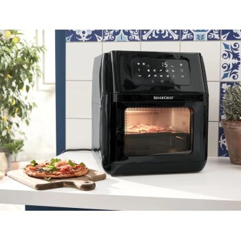 SILVERCREST® Heißluftfritteuse 9in1, 1800W - B-Ware neuwertig